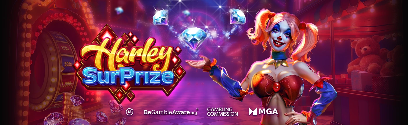 Harley SurPrize banner
