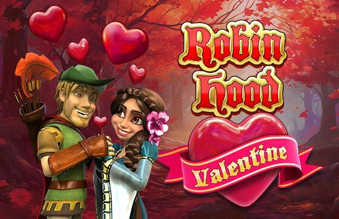 Robin Hood Valentine artwork