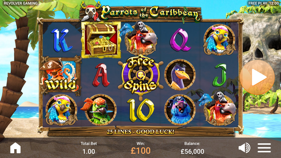 Parrots of the Caribbean screenshot 1