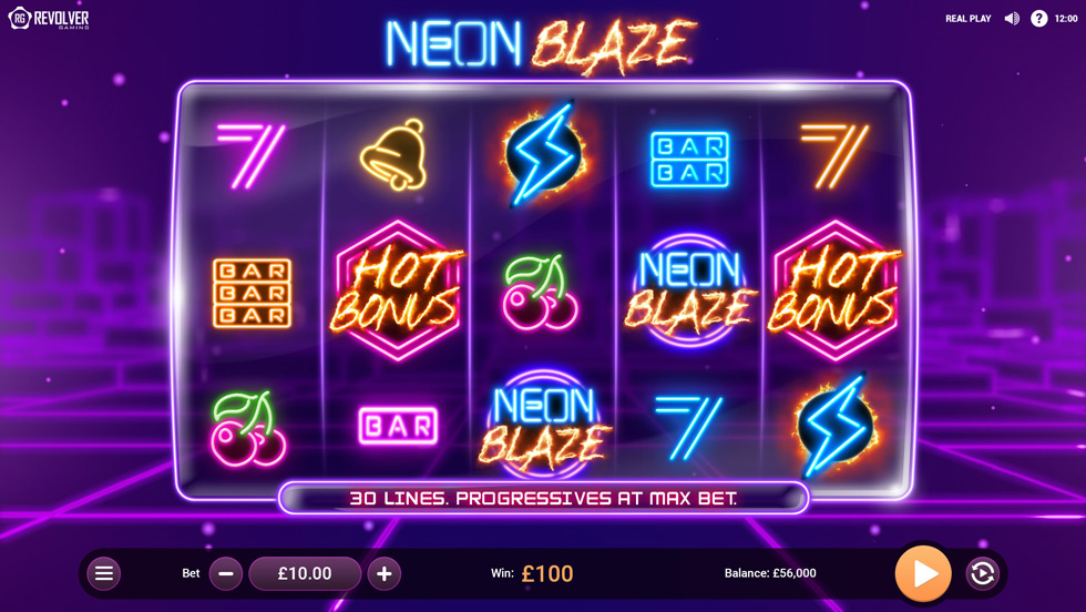 Neon Blaze screenshot 1
