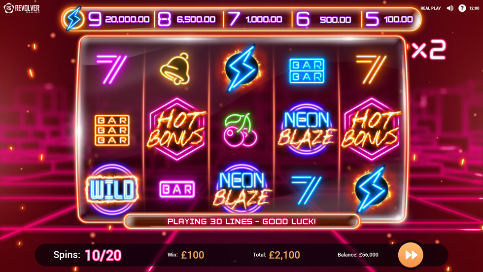 Neon Blaze screenshot 3