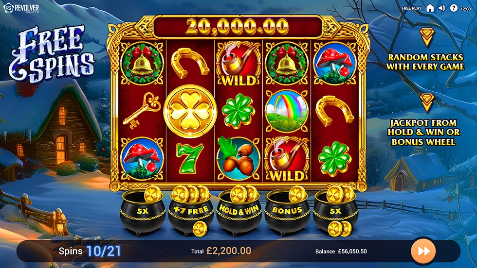 Irish Coins Hold & Win — Christmas screenshot 3
