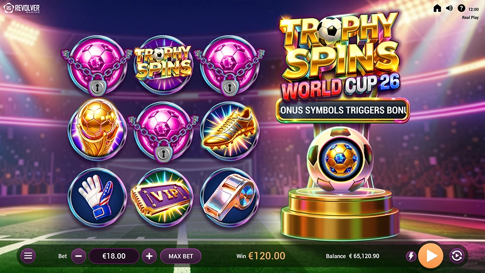 Trophy Spins — World Cup 26 screenshot 1